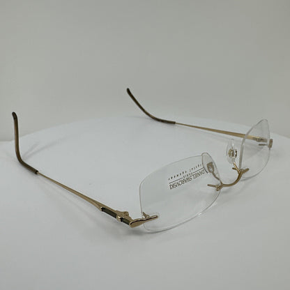 Vintage Daniel Swarovski S 112 Gold Eyeglasses - Super Vision Optical