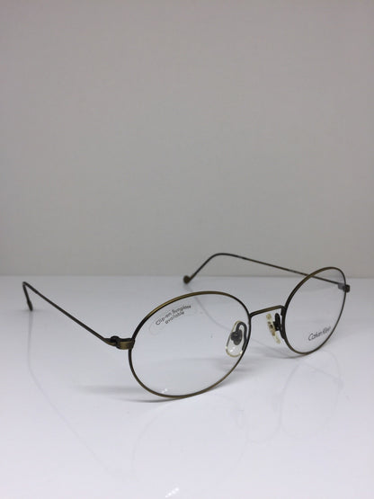Vintage Calvin Klein CK 115 Gold Sunglasses - Super Vision Optical