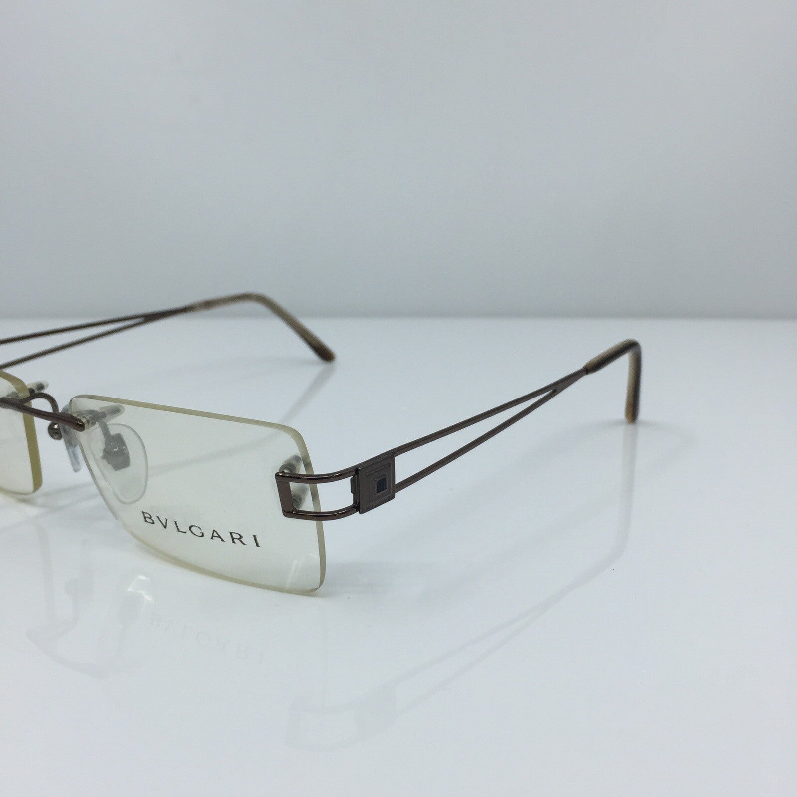 Vintage Bvlgari BVL 249 Brown Sunglasses - Super Vision Optical