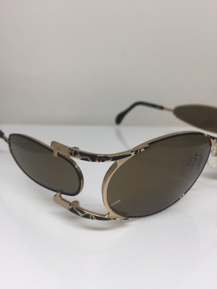 Vintage Cazal MOD 997 Gold Sunglasses - Super Vision Optical