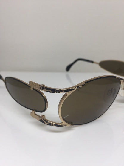 Vintage Cazal MOD 997 Gold Sunglasses - Super Vision Optical
