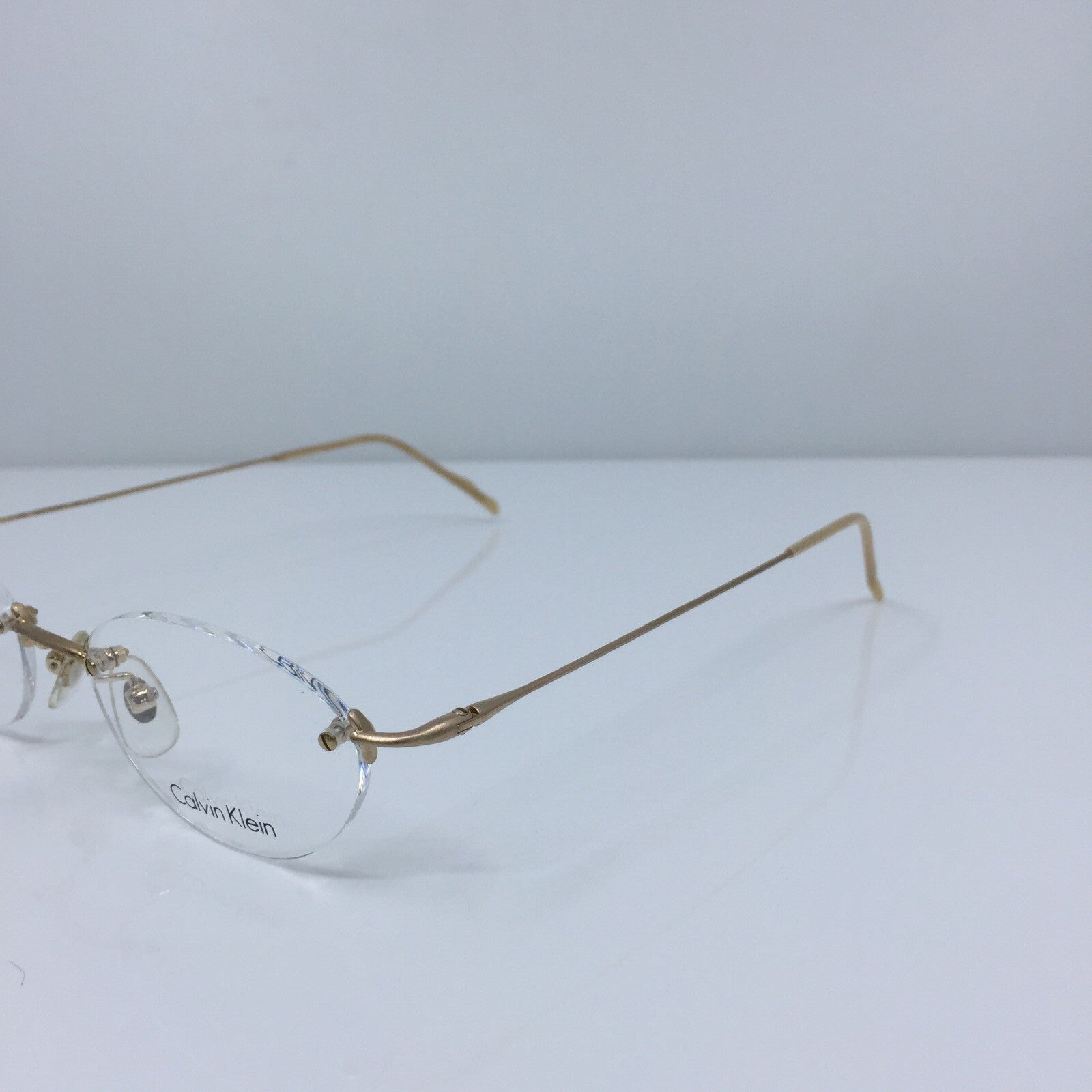 Vintage Calvin Klein CK 520 Gold Sunglasses - Super Vision Optical