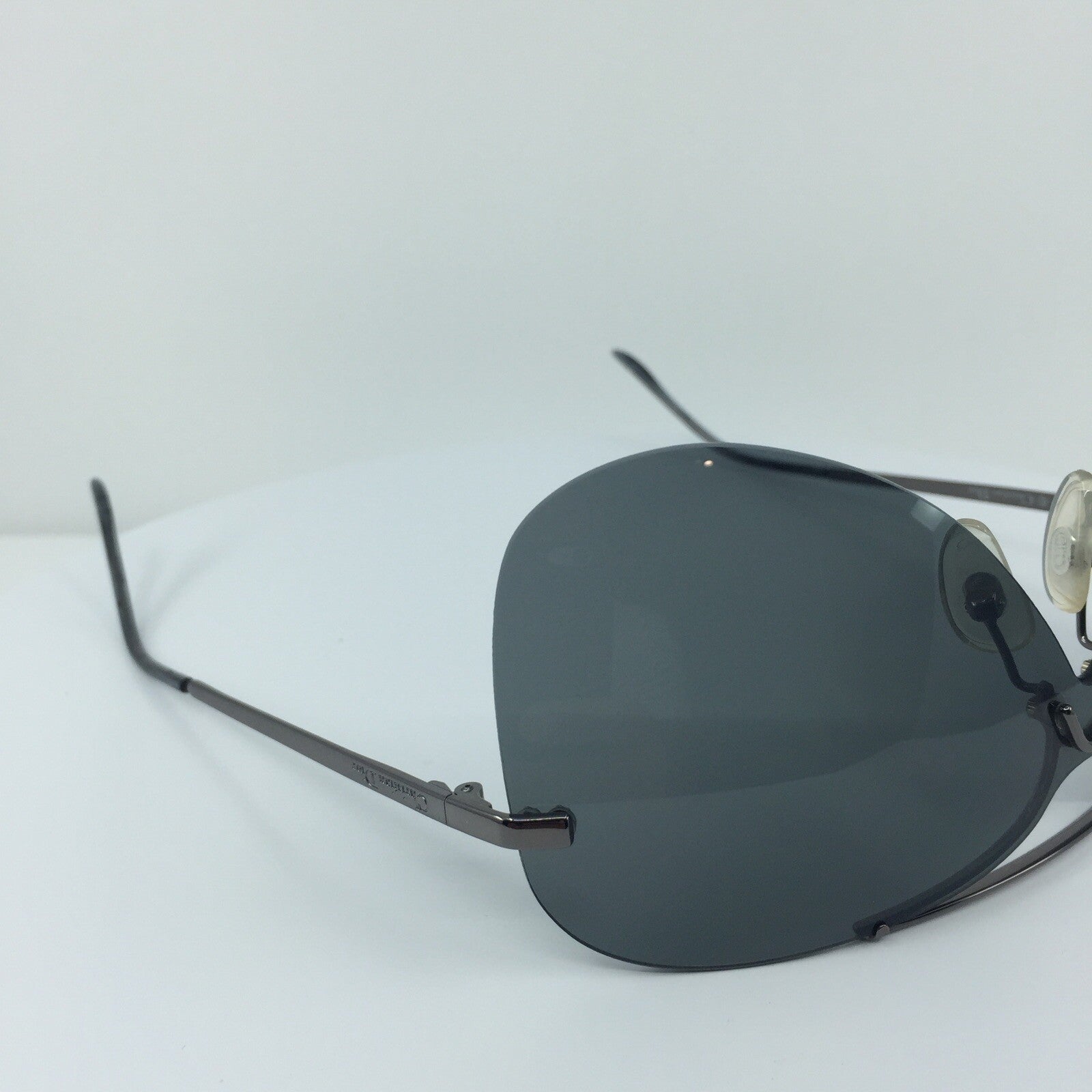 Vintage Dior Christian Dior Aviator Gunmetal Sunglasses - Super Vision Optical