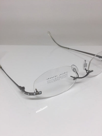 Vintage Daniel Swarovski S 058 Silver Sunglasses - Super Vision Optical