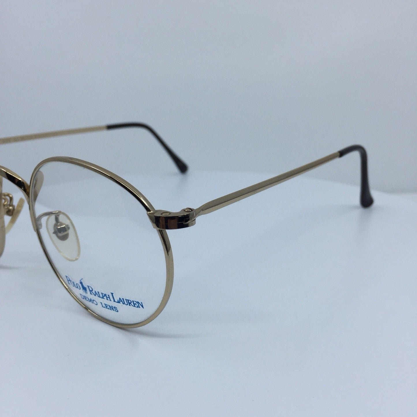 Vintage Ralph Lauren Polo Classic XXV By Ralph Lauren Gold Eyeglasses - Super Vision Optical