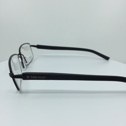 Vintage Tag Heuer TH 8007 Black Eyeglasses - Super Vision Optical