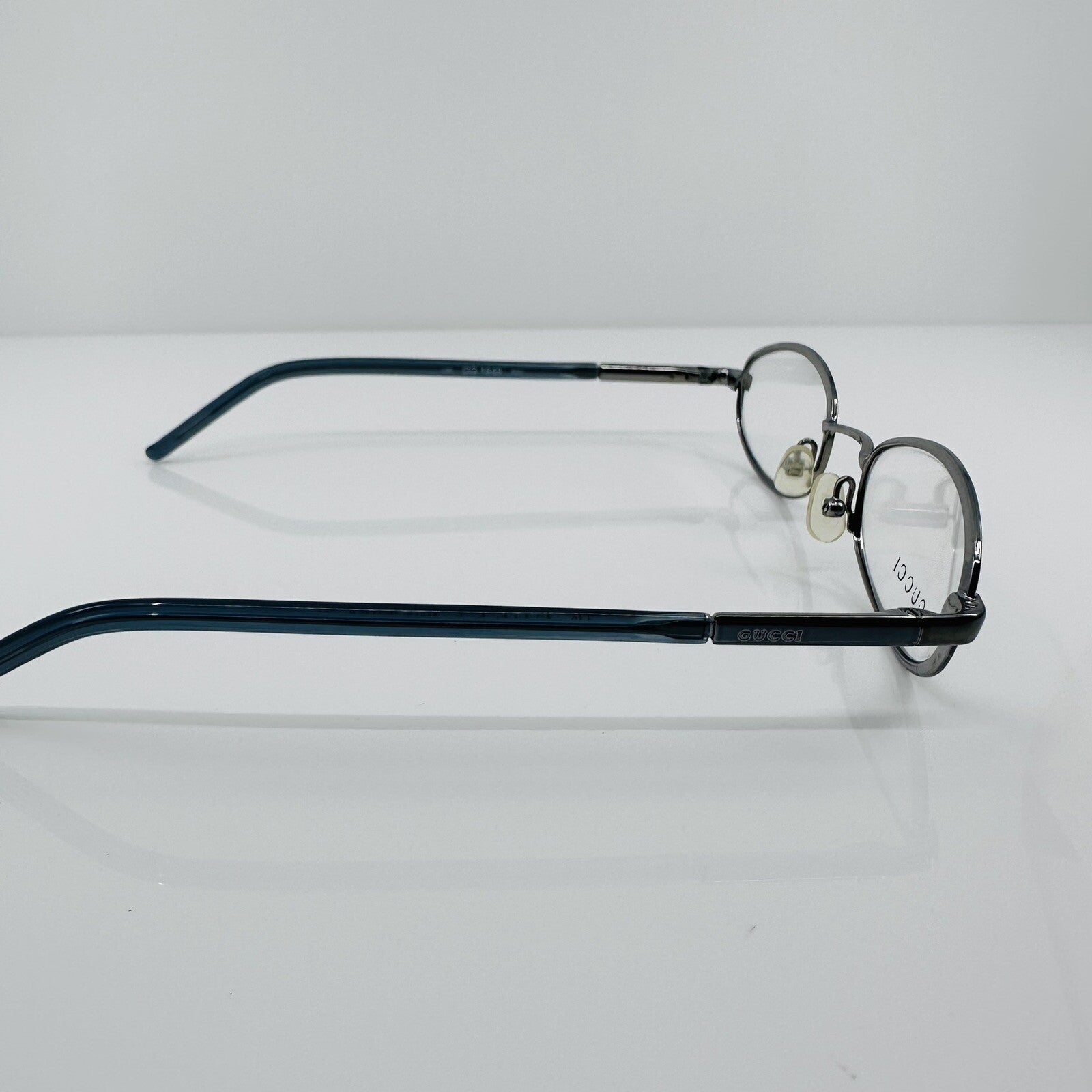 Vintage Gucci GG 1649 Silver Eyeglasses - Super Vision Optical