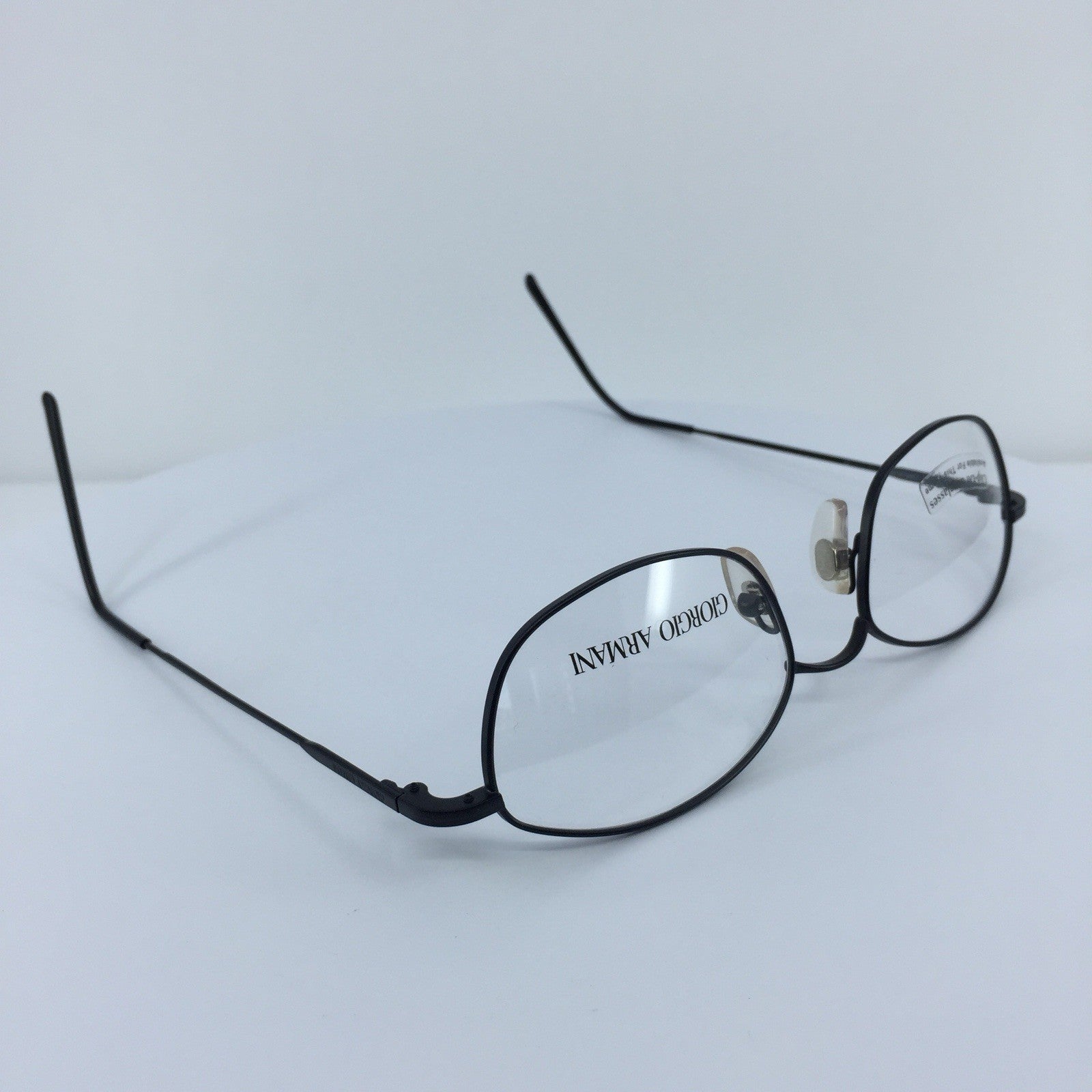 Vintage Giorgio Armani GA 1006 Black Eyeglasses - Super Vision Optical