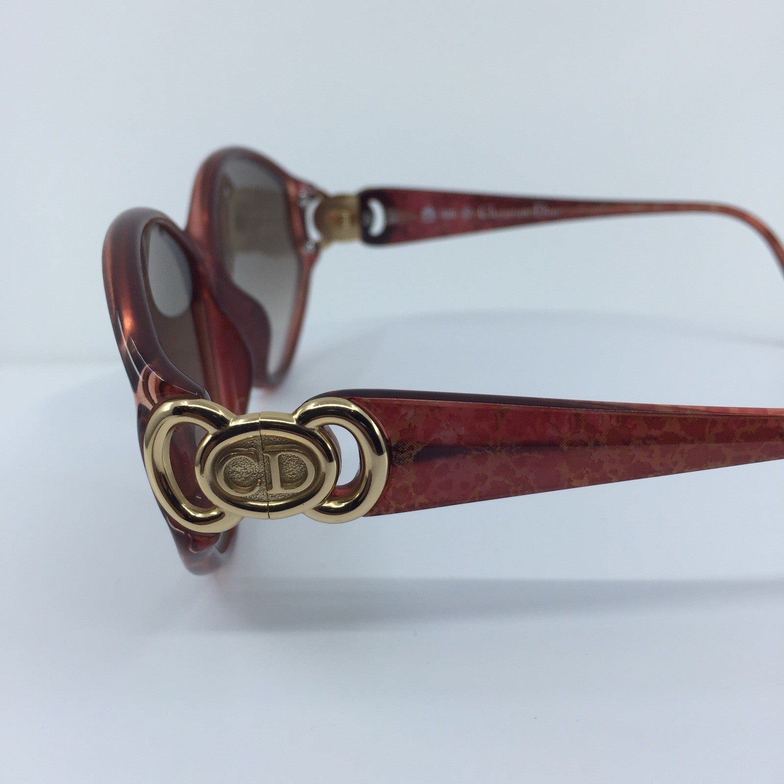 Vintage Christian Dior CD 2850 Gold Sunglasses - Super Vision Optical