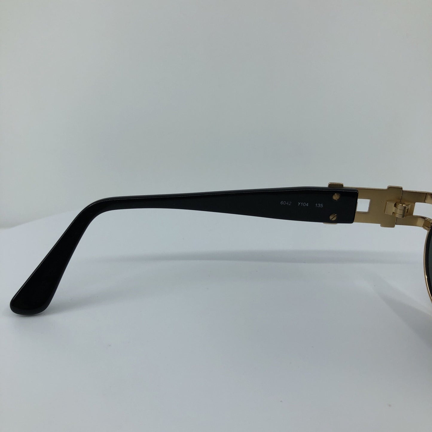 Vintage Saint Laurent YSL 6042 Gold Sunglasses - Super Vision Optical