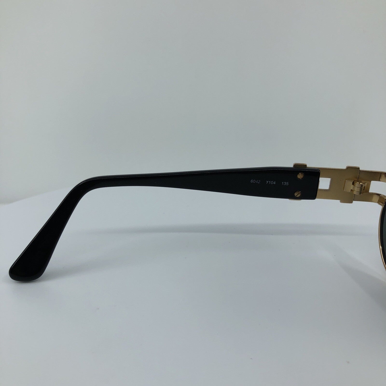 Vintage Saint Laurent YSL 6042 Gold Sunglasses - Super Vision Optical