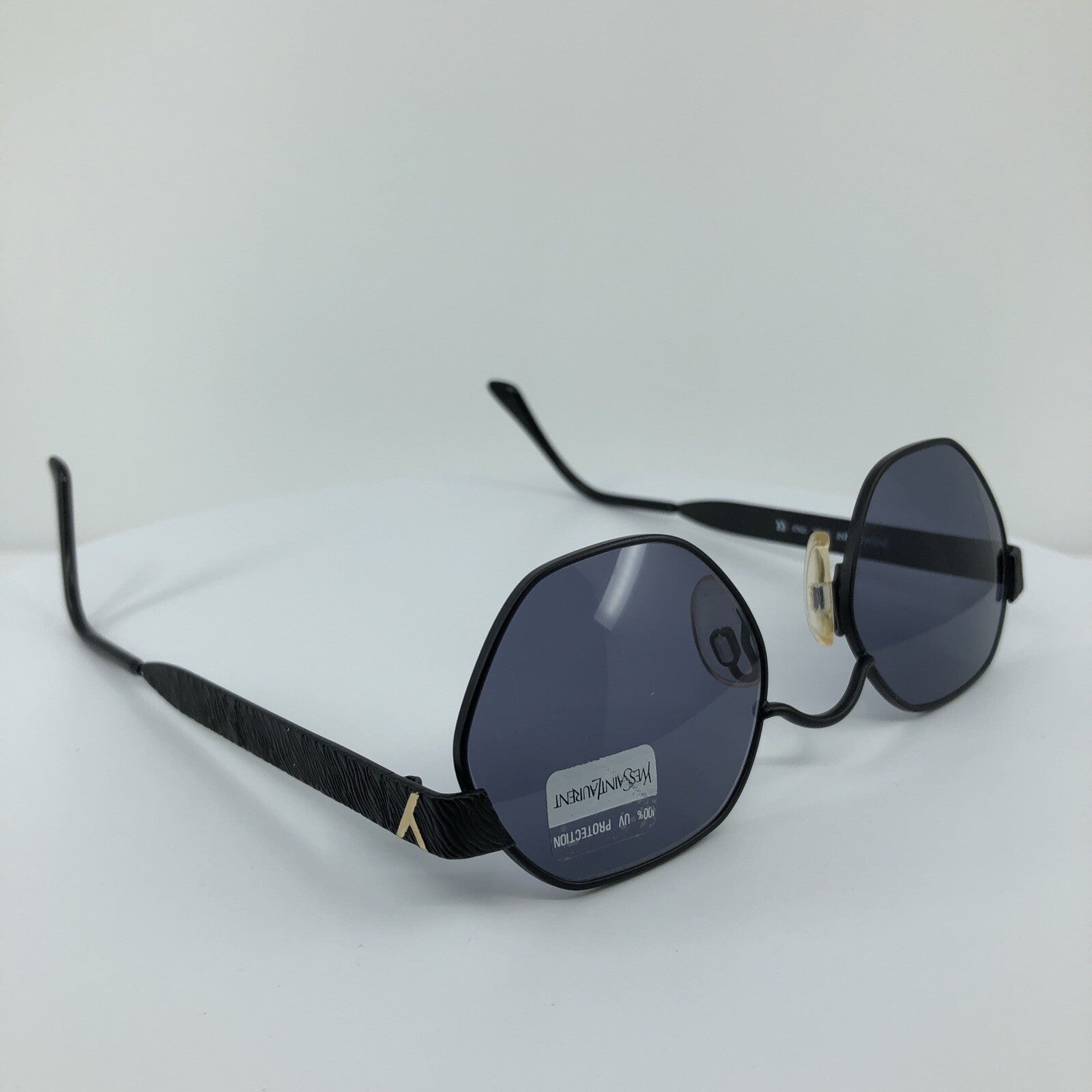 Vintage Saint Laurent YSL 6019 Gold Sunglasses - Super Vision Optical