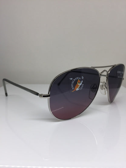 Vintage Giorgio Armani GA 615 S Silver Sunglasses - Super Vision Optical