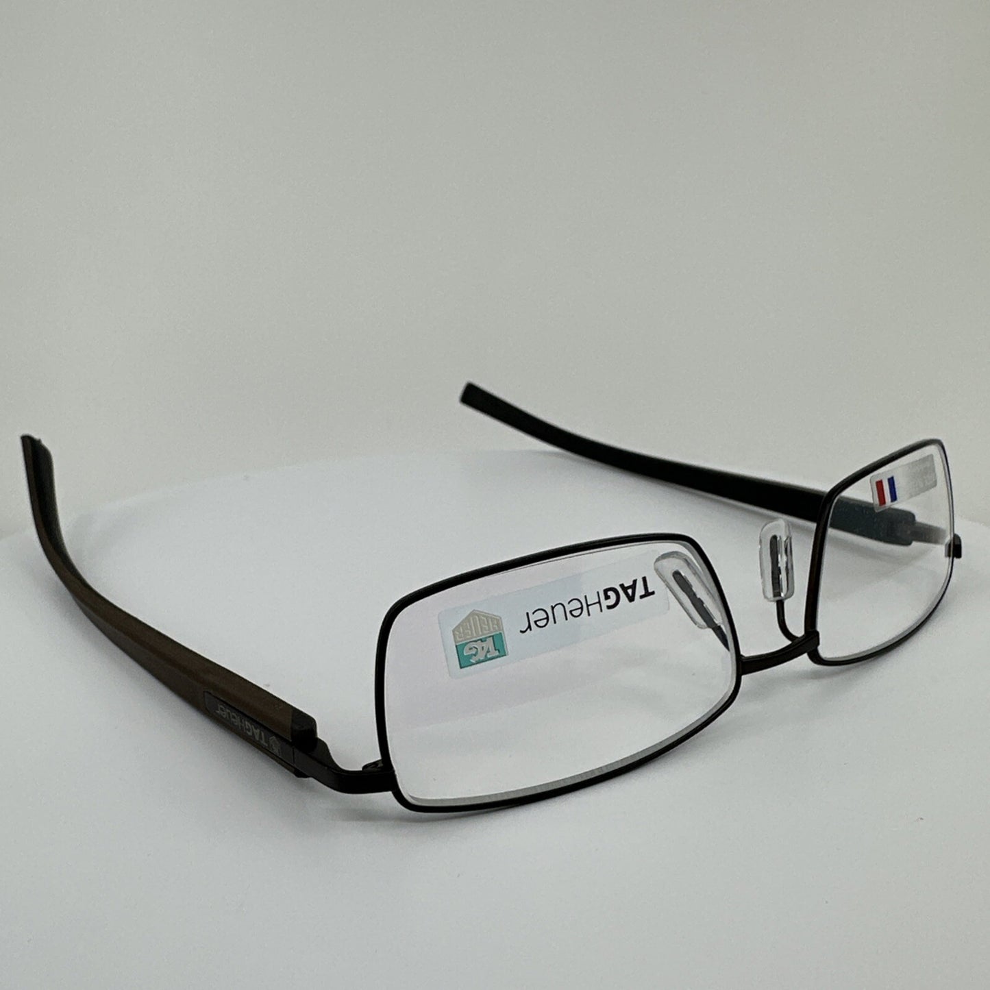 Vintage Tag Heuer TH 8005 Brown Eyeglasses - Super Vision Optical