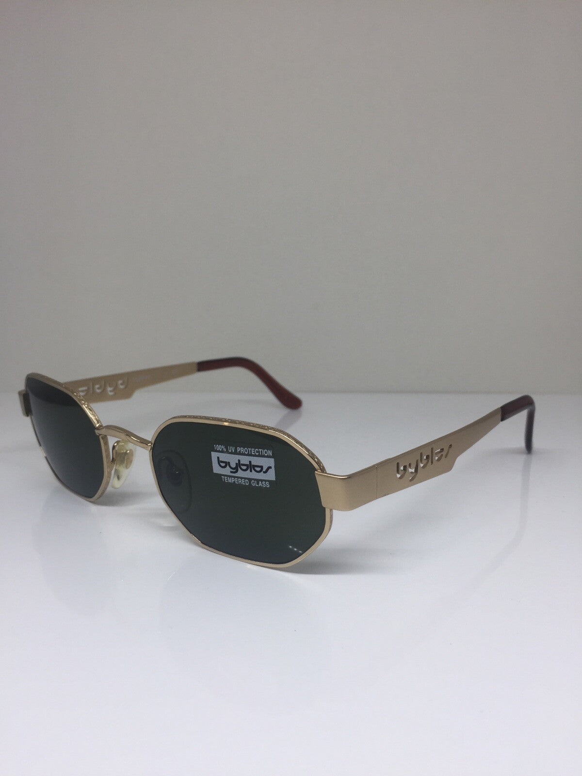 Vintage Byblos B 611-S Gold Sunglasses - Super Vision Optical