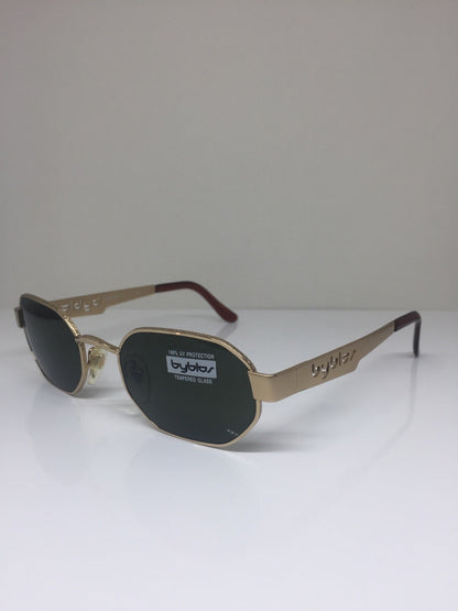 Vintage Byblos B 611-S Gold Sunglasses - Super Vision Optical