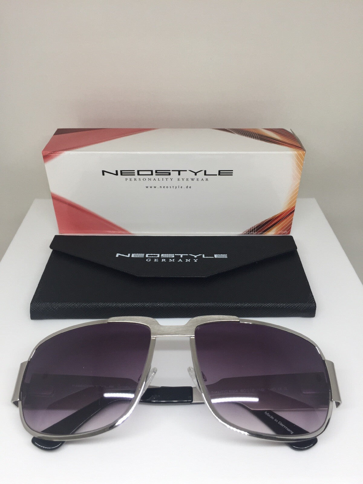 Vintage Neostyle Nautic 824 Silver Sunglasses - Super Vision Optical