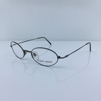 Vintage Giorgio Armani GA 1020 Black Eyeglasses - Super Vision Optical