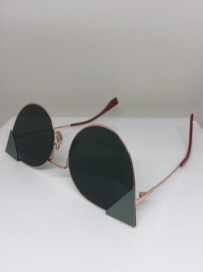 Vintage Fendi FF 0190/S Gold Sunglasses - Super Vision Optical