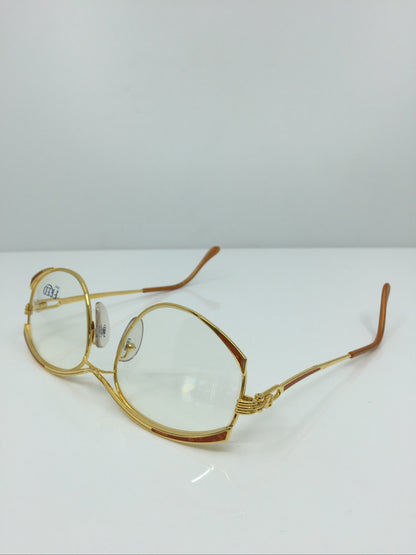 Vintage FRED Lunettes Paris Joyau Gold Eyeglasses - Super Vision Optical