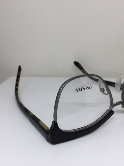 Vintage Prada VPR 14S Gunmetal Eyeglasses - Super Vision Optical