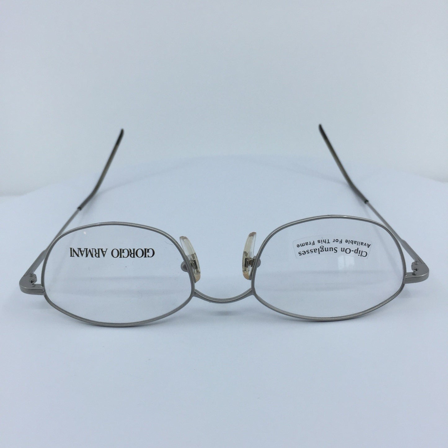 Vintage Giorgio Armani GA 1006 Silver Eyeglasses - Super Vision Optical