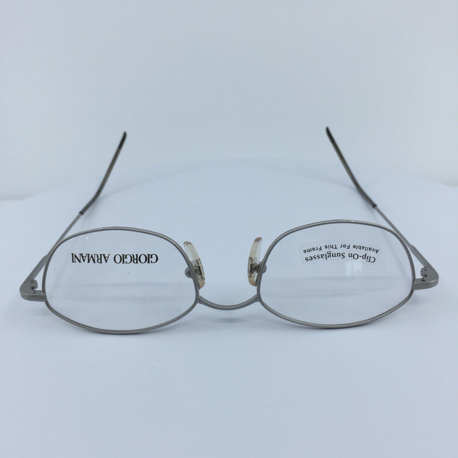 Vintage Giorgio Armani GA 1006 Silver Eyeglasses - Super Vision Optical