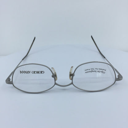 Vintage Giorgio Armani GA 1006 Silver Eyeglasses - Super Vision Optical