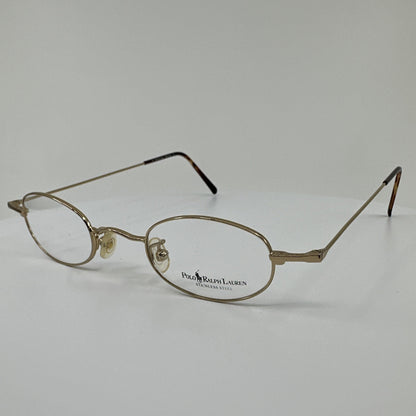 Vintage Polo Ralph Lauren POLO 391 Gold Eyeglasses - Super Vision Optical