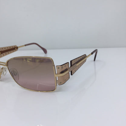Vintage Cazal MOD. 947 Gold Sunglasses - Super Vision Optical