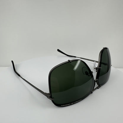Vintage Porsche Design Porsche Design P 8928 Turbo Grey Sunglasses - Super Vision Optical