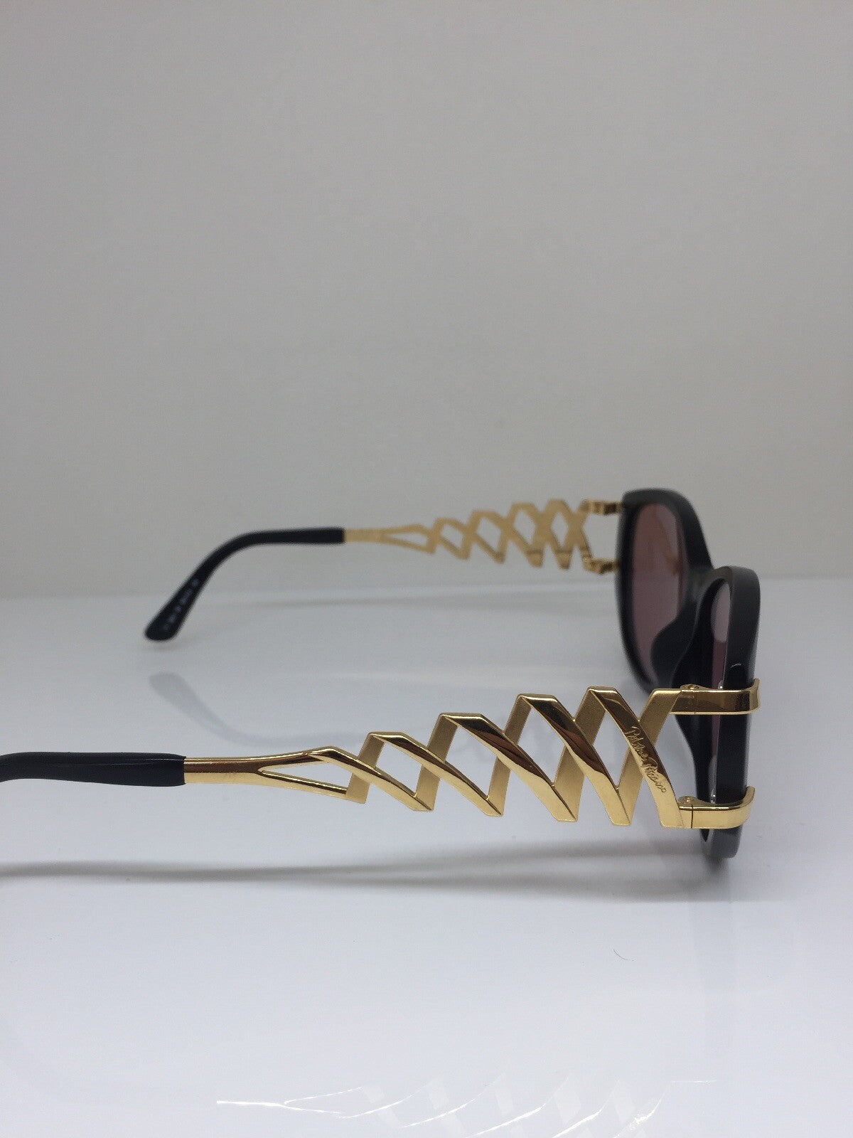 Vintage Paloma Picasso PALOMA PICCASO 3812 Black Sunglasses - Super Vision Optical