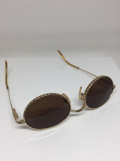 Vintage Christian Dior CD Edith Gold Sunglasses - Super Vision Optical