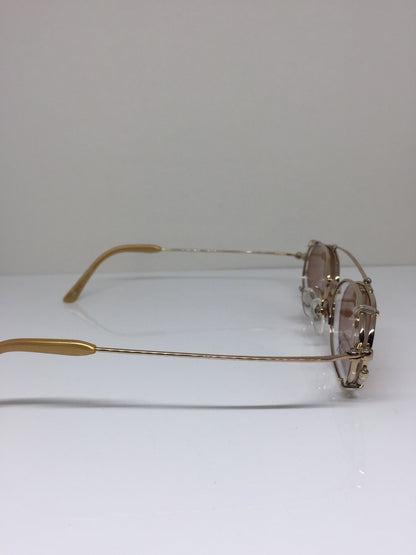 Vintage Jean Paul Gaultier JPG 55-0027 Gold Eyeglasses - Super Vision Optical