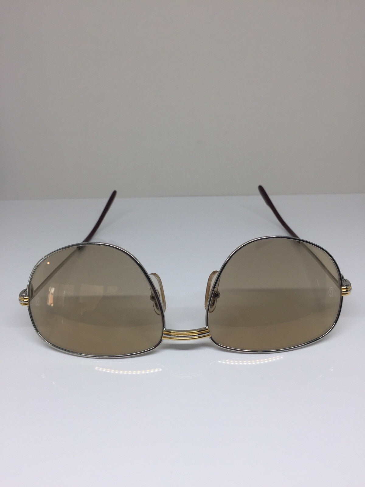 Vintage Cartier Romance Louis Cartier Gold Sunglasses - Super Vision Optical