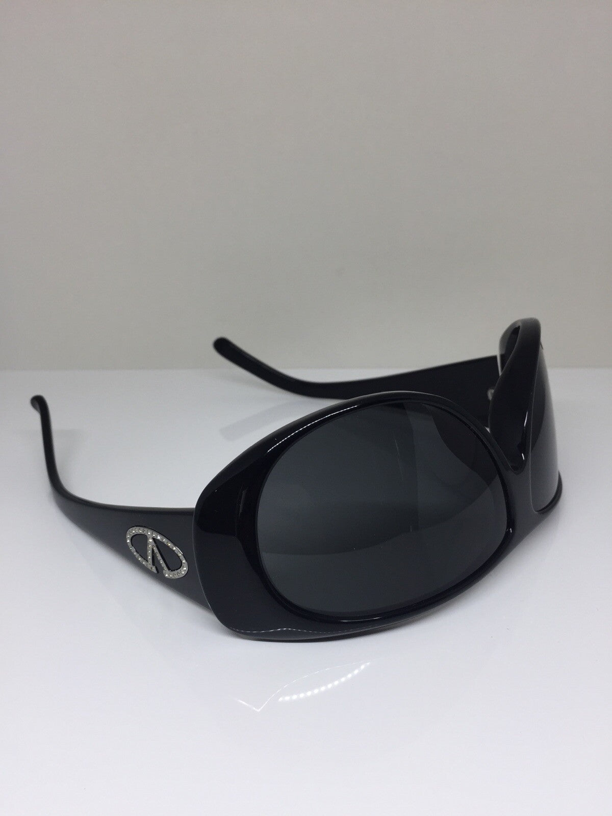 Vintage Valentino 5448/S Black Sunglasses - Super Vision Optical