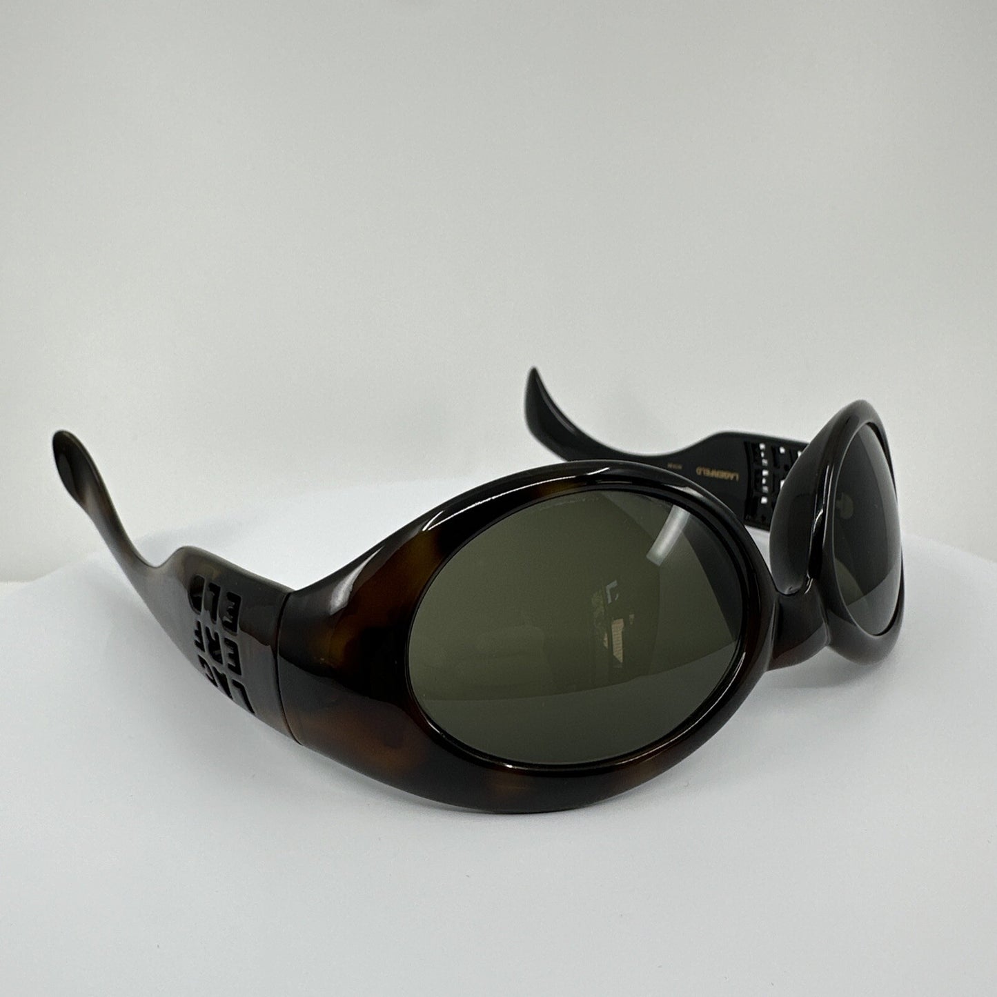 Vintage Karl Lagerfeld 4114 Tortoise Sunglasses - Super Vision Optical