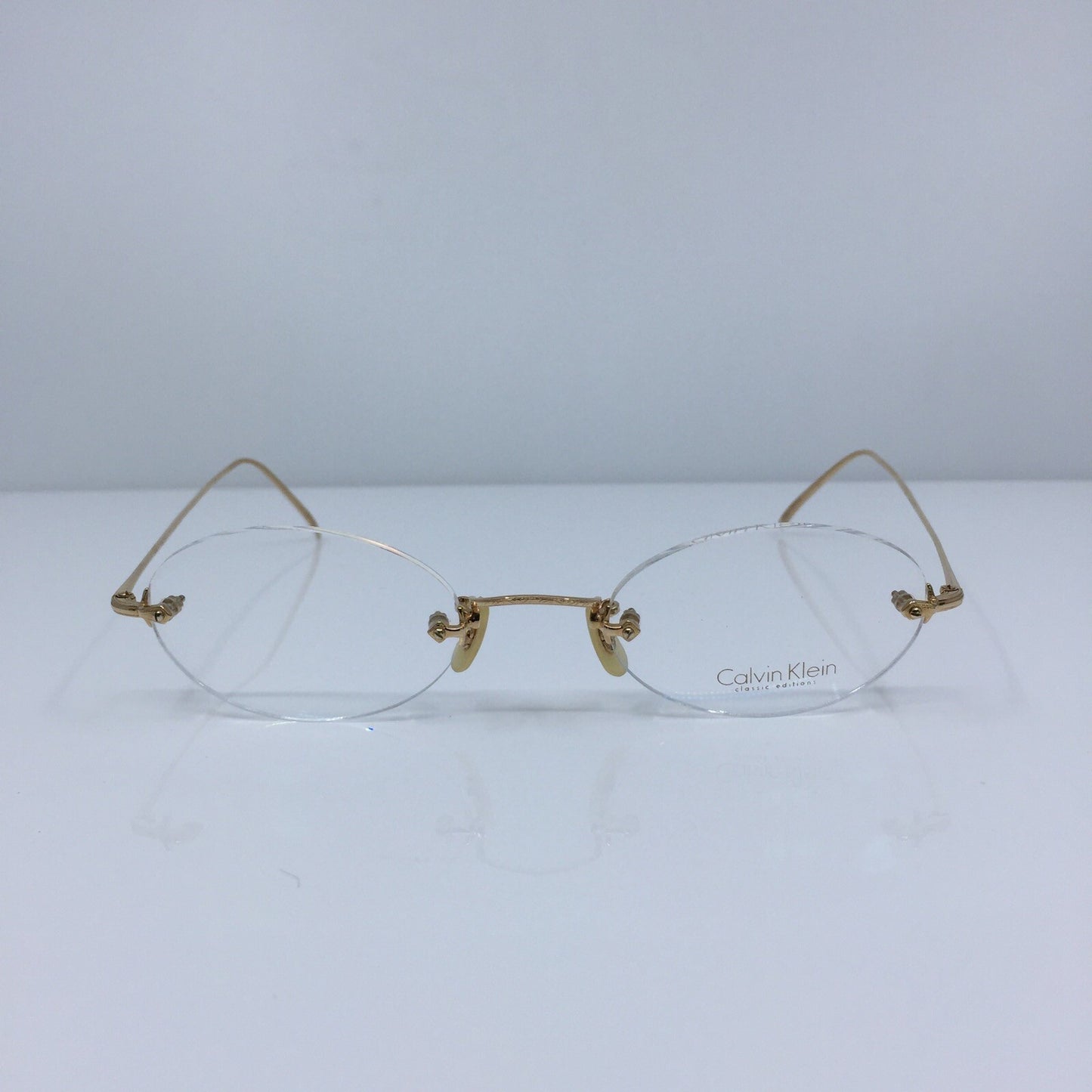 Vintage Calvin Klein CK CLASSIC EDITIONS C9 Gold Sunglasses - Super Vision Optical