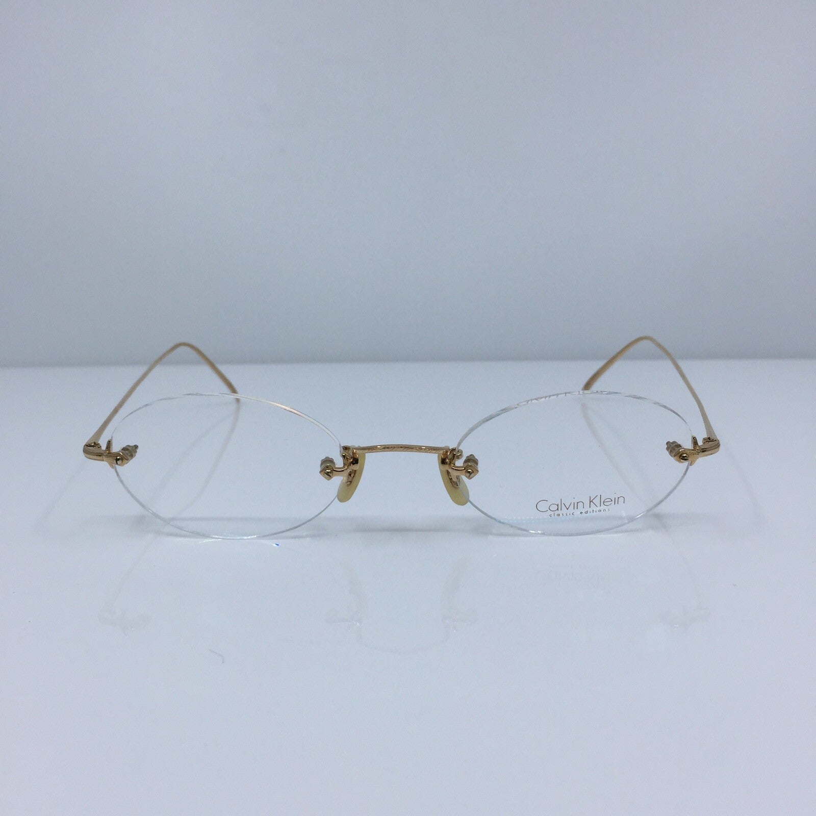Vintage Calvin Klein CK CLASSIC EDITIONS C9 Gold Sunglasses - Super Vision Optical