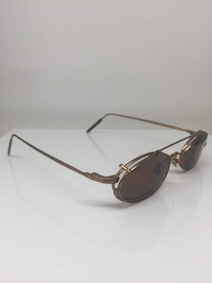 Vintage Calvin Klein CK 149 Gold Sunglasses - Super Vision Optical