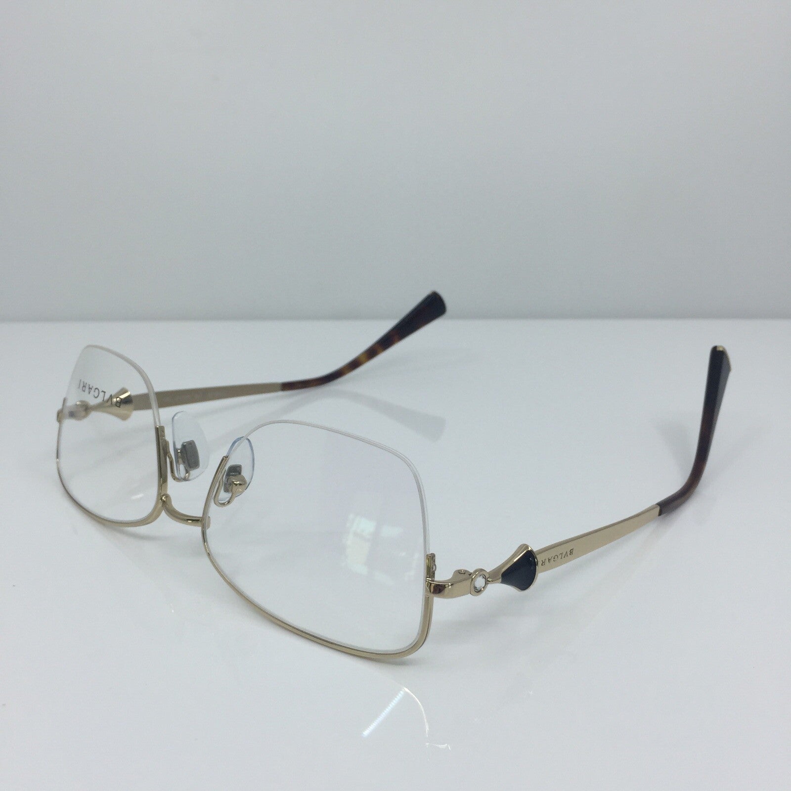 Vintage Bvlgari BVL 2195-B Gold Eyeglasses - Super Vision Optical