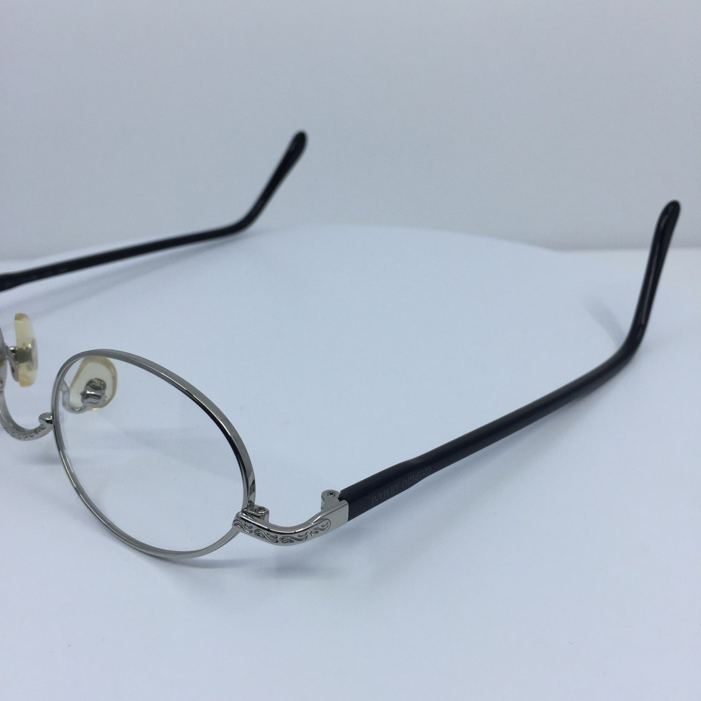 Vintage Giorgio Armani GA 250 Silver Eyeglasses - Super Vision Optical