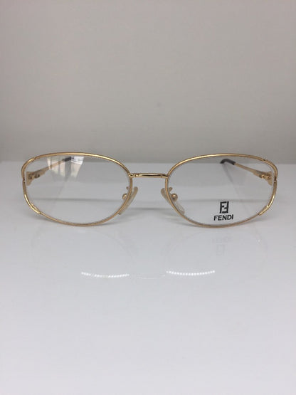 Vintage Fendi F82 GOLDEN GLIMMER Gold Sunglasses - Super Vision Optical