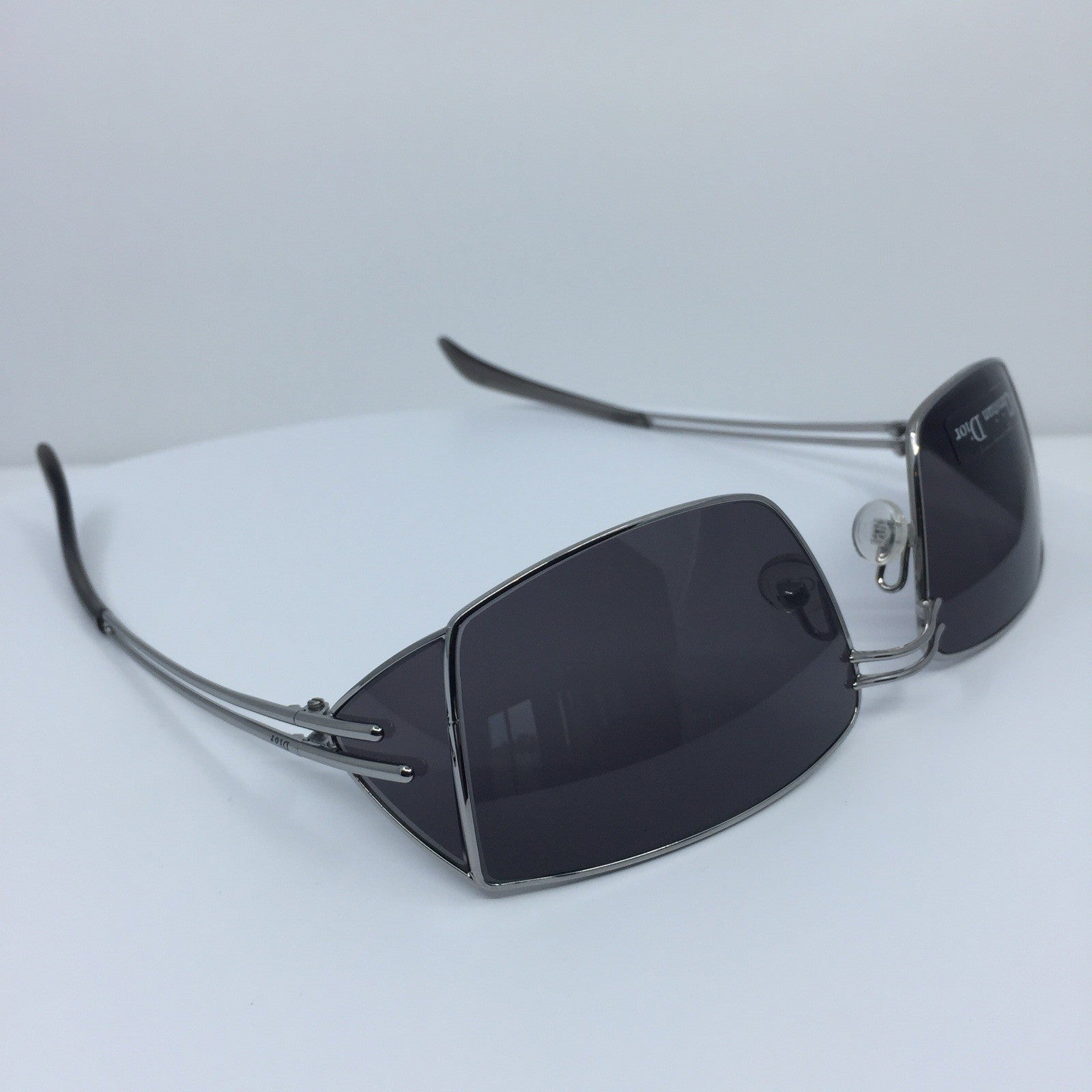 Vintage Christian Dior CD Dior Macho Silver Sunglasses - Super Vision Optical