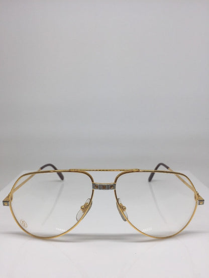 Vintage Cartier Cartier Vendome Santos Gold Sunglasses - Super Vision Optical
