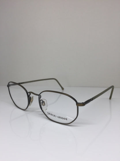 Vintage Giorgio Armani GA 187 Gold Eyeglasses - Super Vision Optical