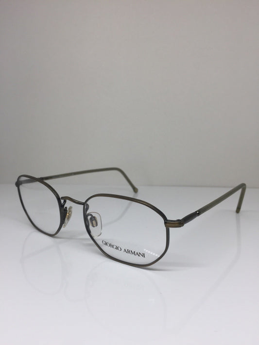 Vintage Giorgio Armani GA 187 Gold Eyeglasses - Super Vision Optical