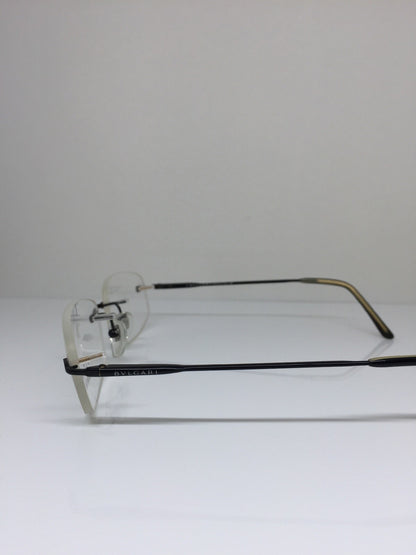 Vintage Bvlgari BVL 134-T Black Eyeglasses - Super Vision Optical