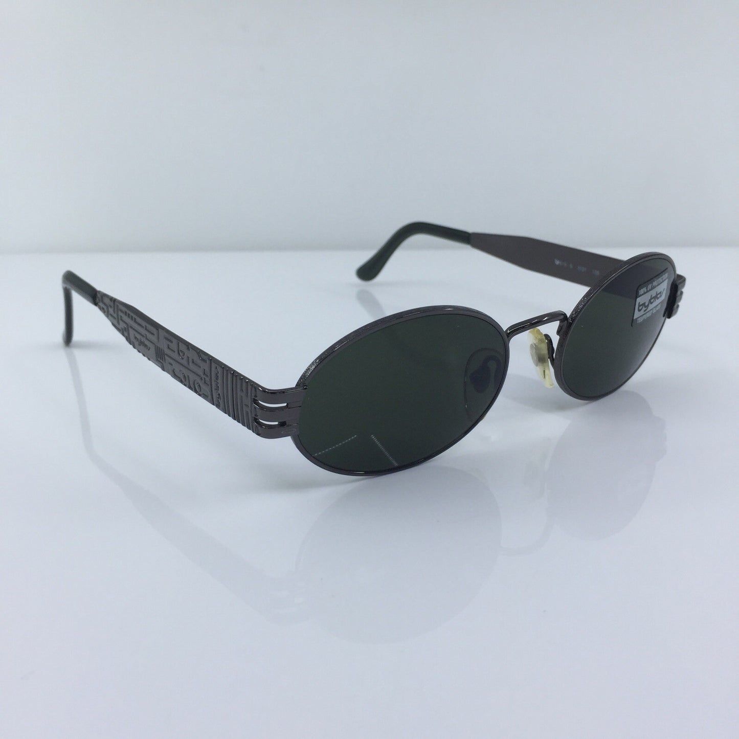 Vintage Byblos BY 613-S Gunmetal Sunglasses - Super Vision Optical
