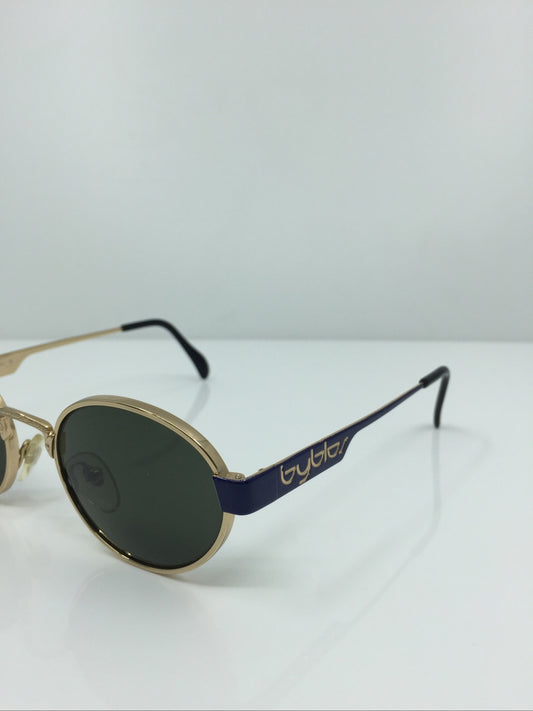 Vintage Byblos B 570-S Gold Sunglasses - Super Vision Optical